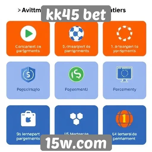 Comparativo de métodos de pagamento no kk45 bet